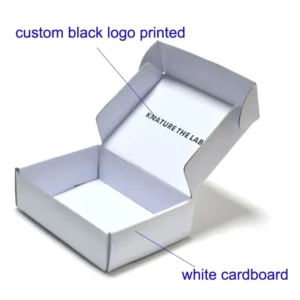 White Corrugated Cardboard Mailing Shipping Box