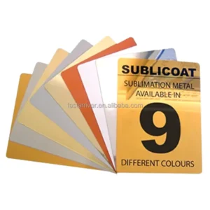 White Glossy Aluminum UV/Sublimation Print Blanks for Heat Transfer