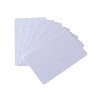White NFC Membership Business Cards 213 215 216 ISO Rewritable RFID PVC Waterproof 13.56MHz Custom Logo Quick Shipment