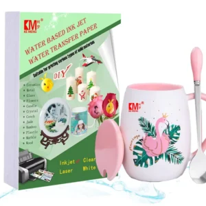 White Paper Clear Transparent Film Sheets for Water Transfer Inkjet Laser Decal Printing