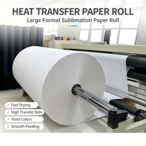 White Screen Printing Thermal Transfer Sublimation Paper 98% Transfer Rate for Clothing Printers Light/Dark