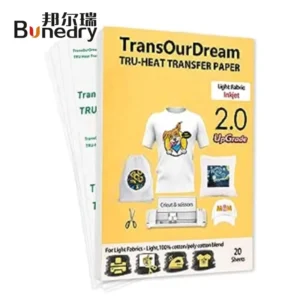 White Sublimation Transfer Paper, 120gsm, High Transfer Rate, Fast-Dry, A3/A4, for Inkjet Printing on Clothing and Cups