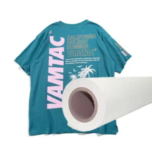 White Sublimation Transfer Paper 49gsm 100inch with Customized Packaging for Textile and Fabric Printing