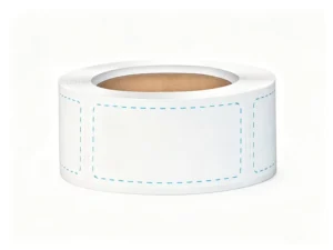 White Thermal Waterproof Sheet Labels Custom Jar and Water Bottle Adhesive Labels Manufacturer
