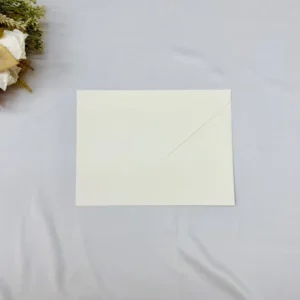 White Wallet Envelope Nautical Style Ordinary Paper 15x20CM Hot Foiling