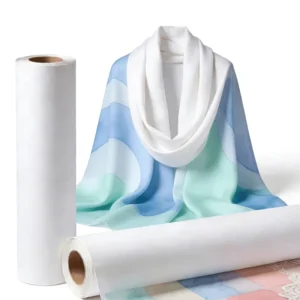 White Water-Based Sublimation Transfer Paper 75gsm 115-Inch 500m for Textile and Fabric Printing