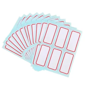 White Writable Color-Coding Dot Labels with Permanent Adhesive