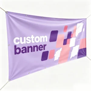 Wide Format Vinyl Sign Banner for Theme Park Entrance Display