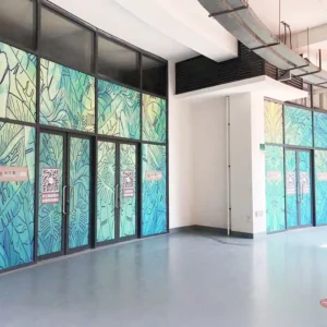 Window Glass Advertisement Decoration Printable Wall Decals Self Adhesive Perforated Vinyl Stickers