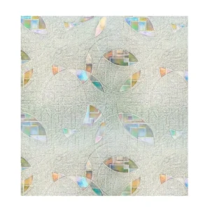 Window Privacy Film 3D Rainbow Hotel Window Film Static Prism Stickers PVC Explosion proof for Glass Door Kitchen Decorative