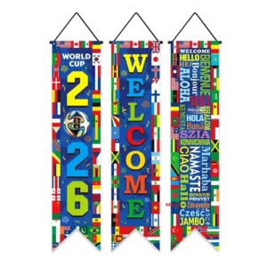 World National Flags Hanging Banner, Wall Decor
