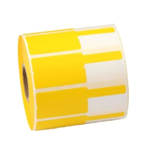 Wrap-Around PET Barcode Shrink Label Tags, Flexible Wire Markers for LAN Cables and Fiber Optic Identification