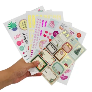 Writeable Eco-Friendly Cartoon Paper Stationery Home Decoration Sticker