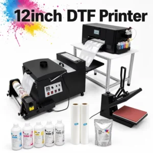 XM-301 A3 Direct to Film Printer for T-Shirts Sweatshirts Aprons Hats and Fabric Heat Transfer Printing
