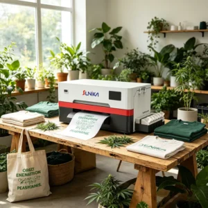 XP600 A3 DTF Printer for Work Uniform Custom Apparel Store PET Film Transfer T Shirt Printing