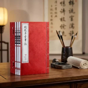 Xuan Paper Thread-Bound Book Chinese Learning Classic Ji Xiaolan Printed Collection