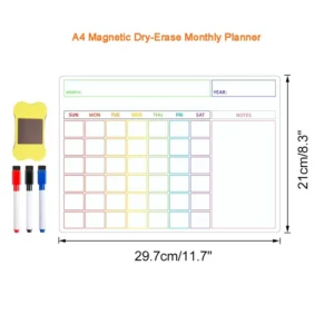 Yearly Planner Calendar Board